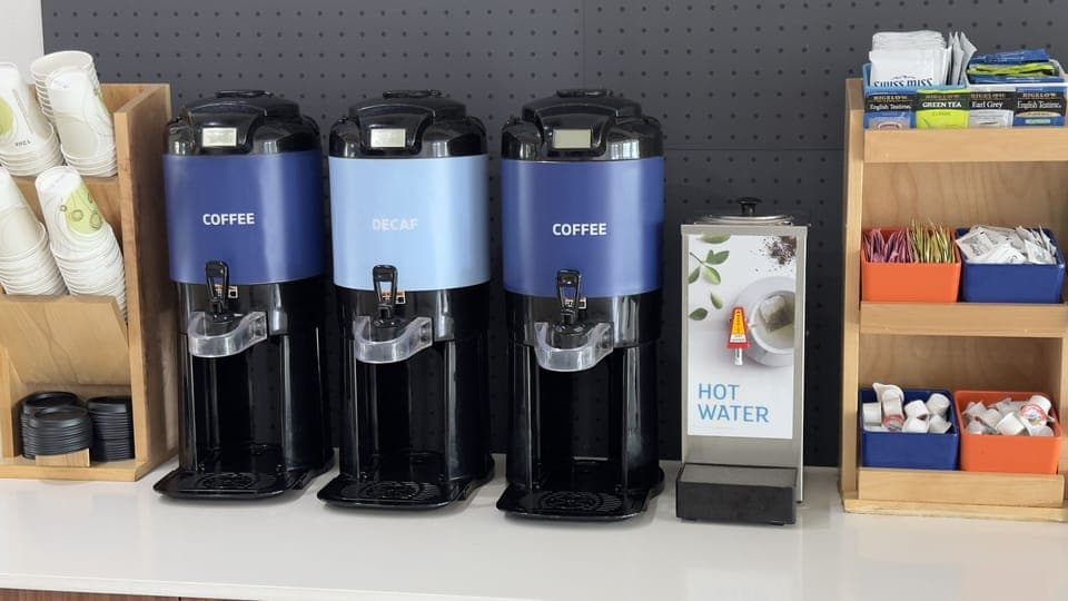 Free buffet breakfast