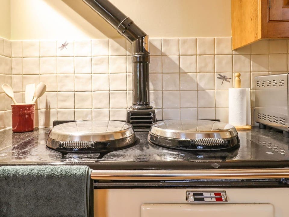 Fridge, dishwasher, electric kettle, toaster