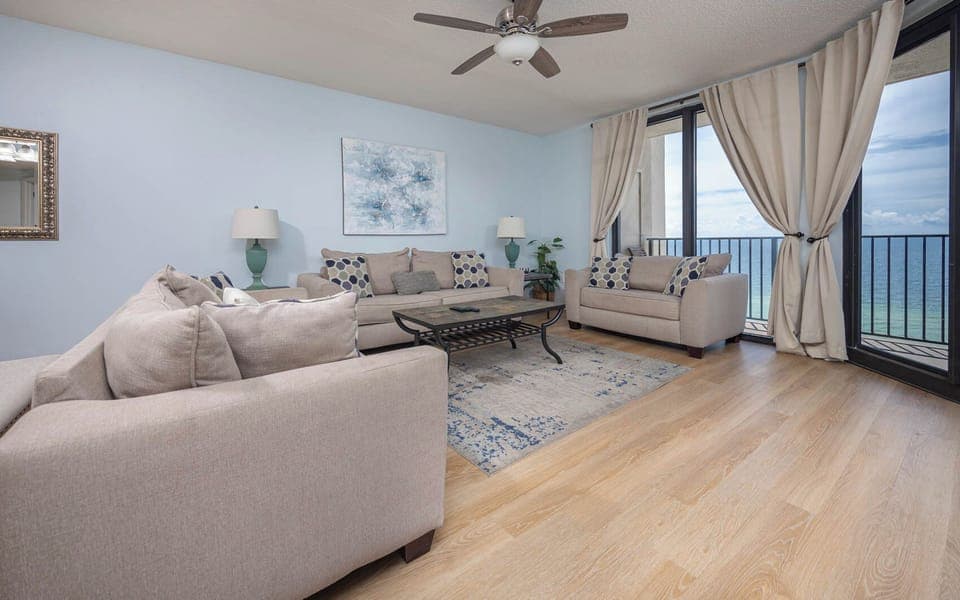 Phoenix X 1110, Orange Beach, Alabama, beach front, 3 bedroom condominium on the 11th floor