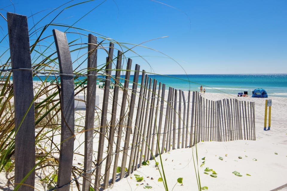 Beach nearby
