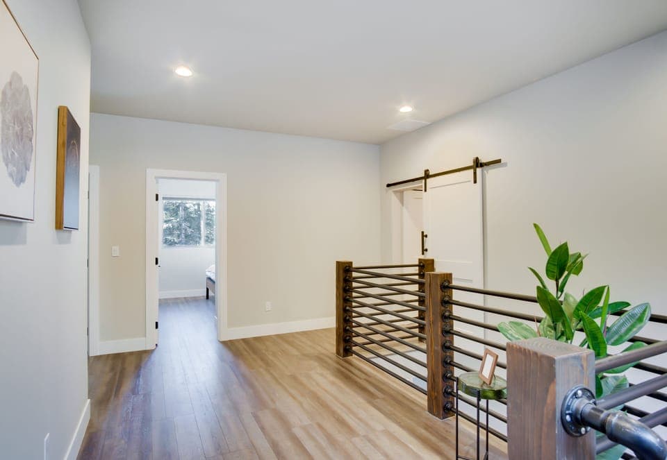 Second floor landing.