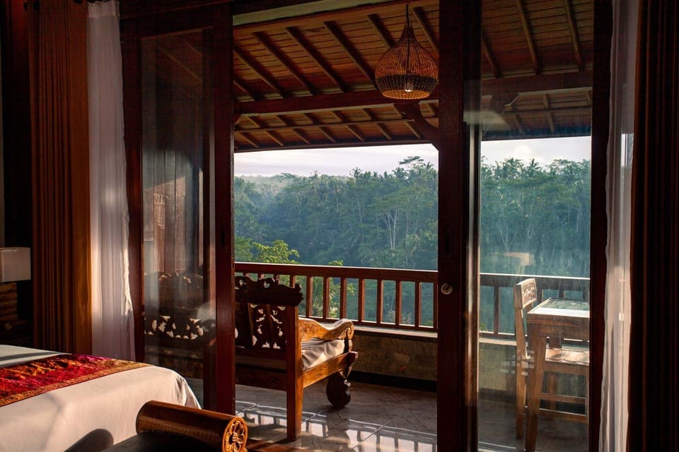 Deluxe Room with Valley View | Terrace/patio