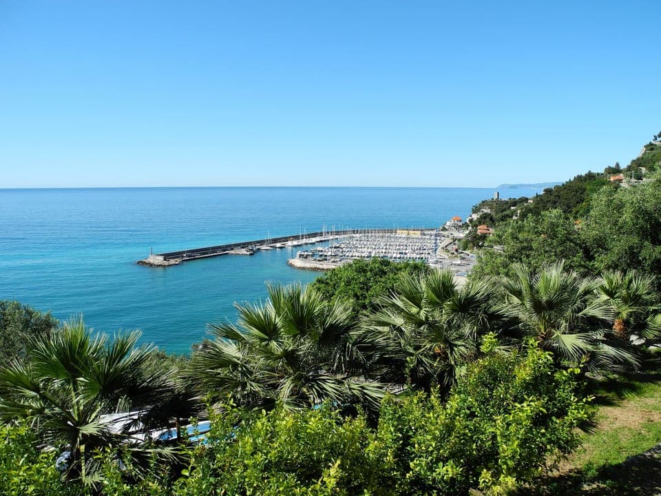 Il panorama che si vede dalla terrazza.
