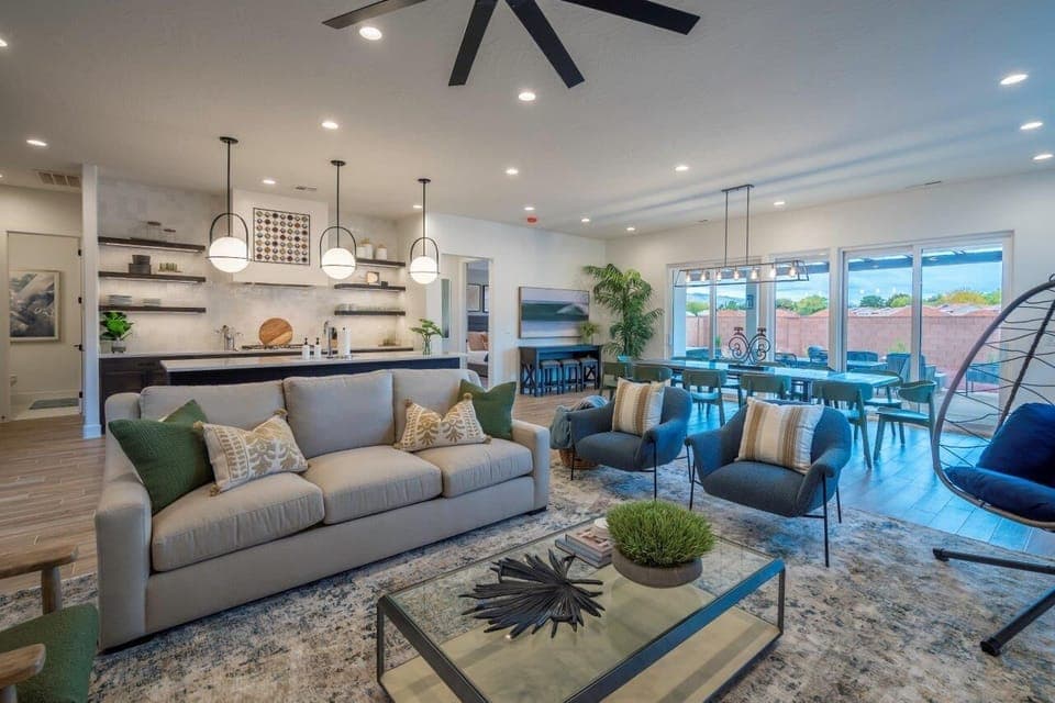 Villa 63 - Just ONE of the incredible living rooms you would have access to!