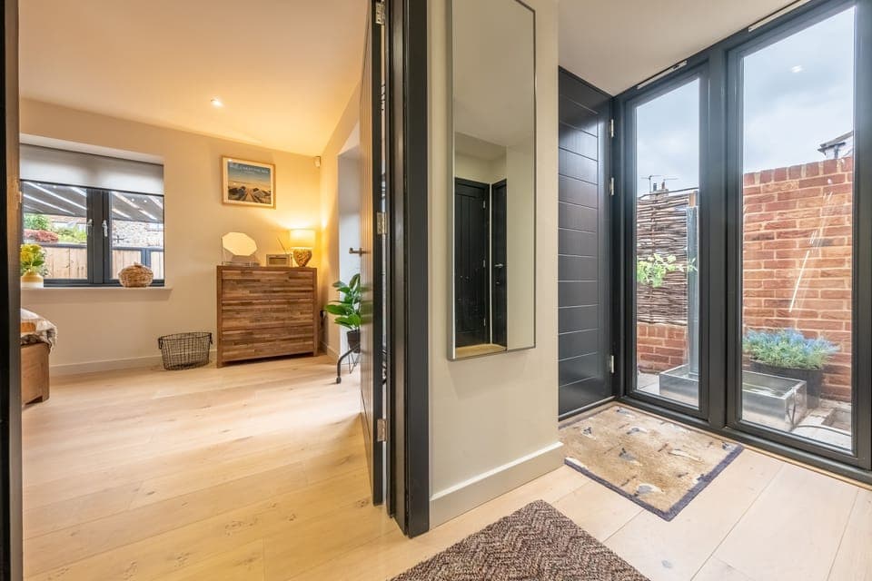 Ground floor: Entrance hall through to bedroom two