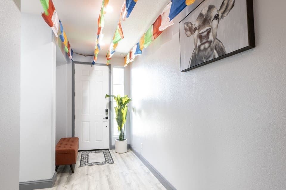 Main Entrance/Exit Door From Inside. 