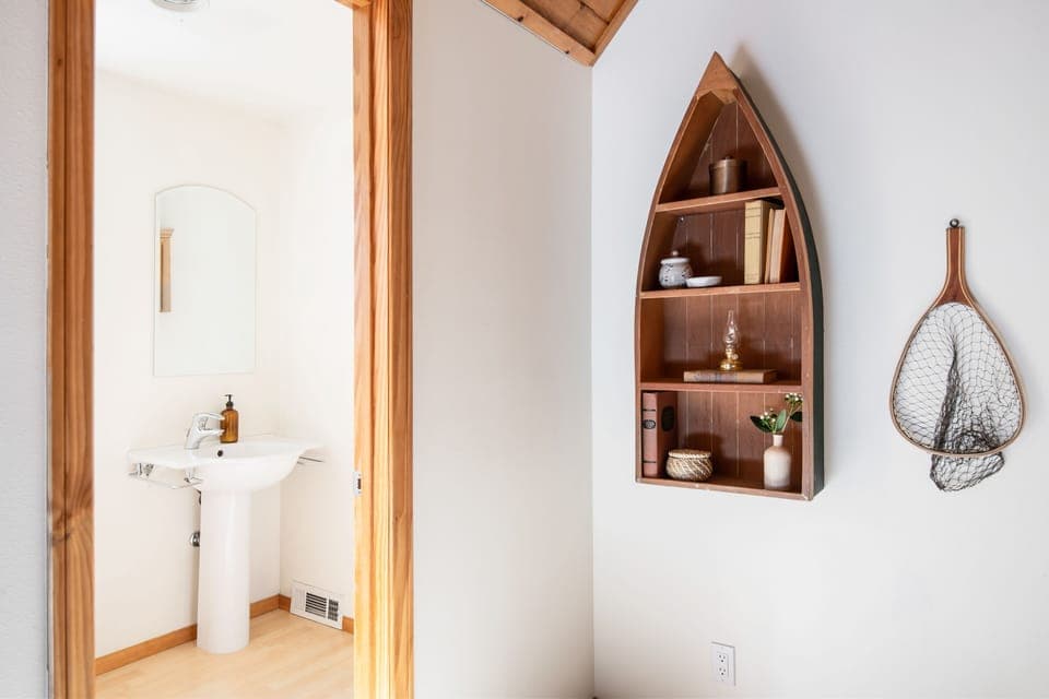 Bathroom in the loft.
