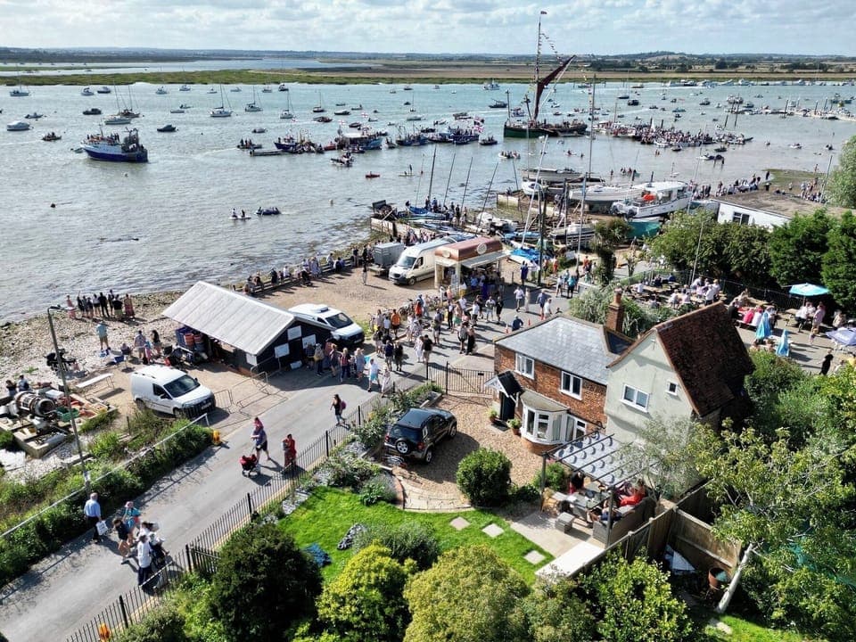 The ultimate holiday home to enjoy Mersea Week.