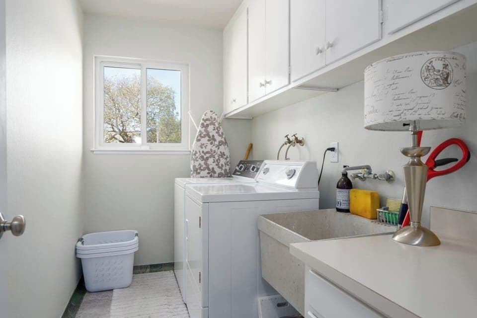 Laundry made easy with our dedicated space.
