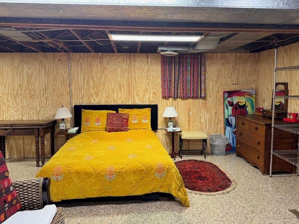Basement Bedroom