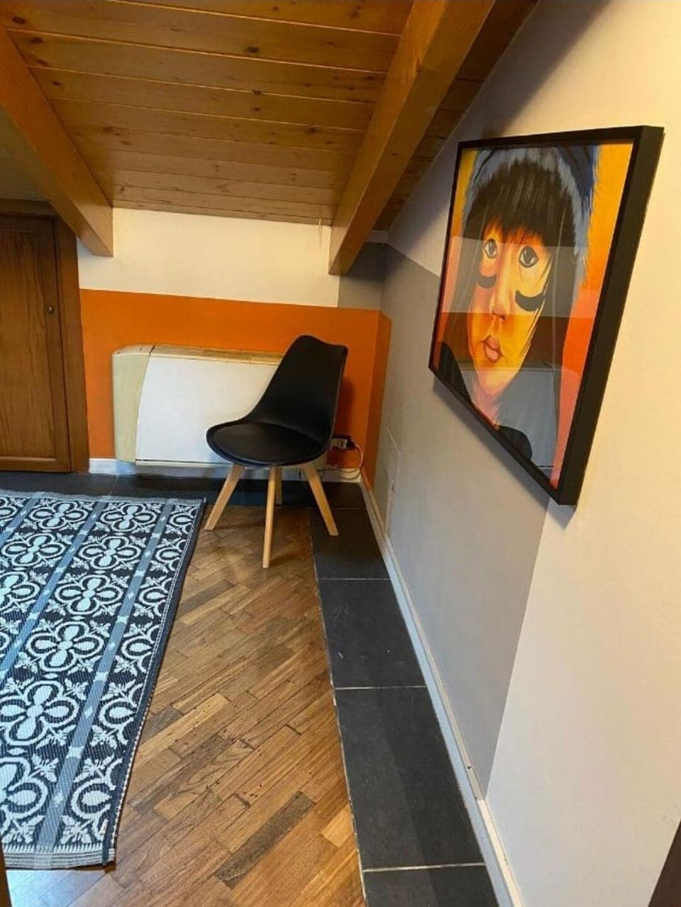 4 bedrooms, down comforters, blackout drapes, iron/ironing board