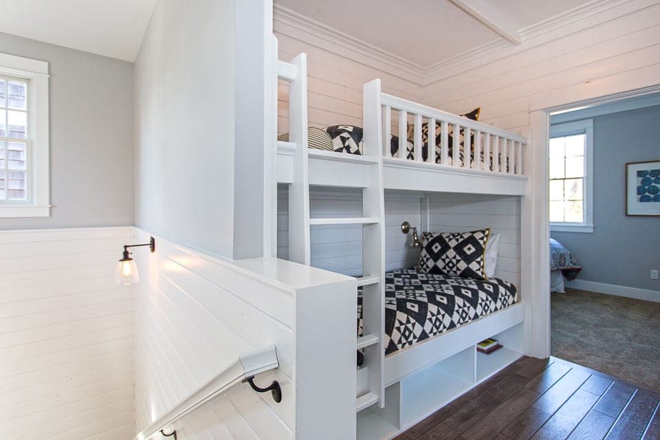 Second floor xl twin bunk beds are ideal for rest and recharging