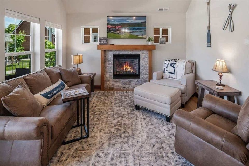 Living room in the bungalow