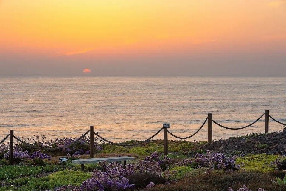 Magical sunsets and green flashes if you're lucky.