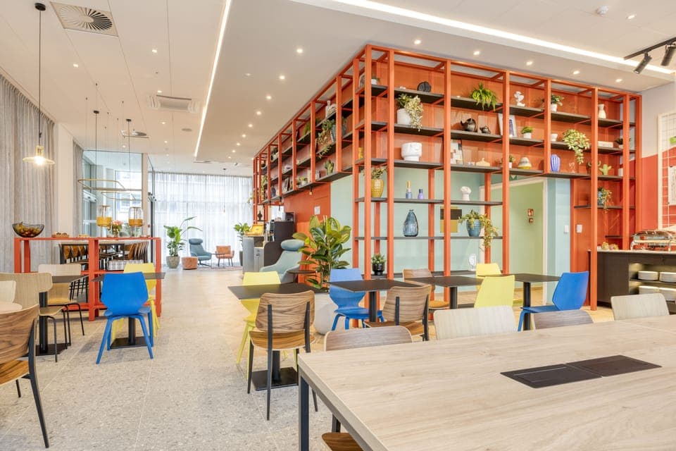 Daily buffet breakfast (EUR 18 per person)