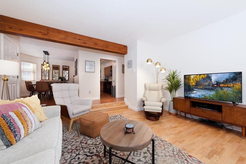 Living Room with TV