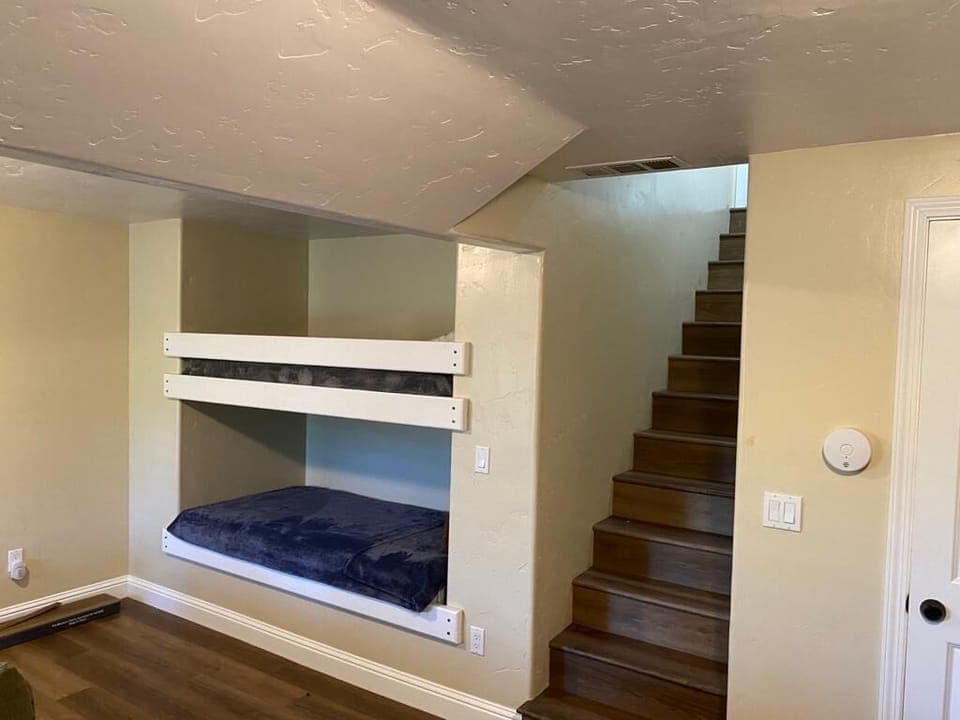 bunk bed at Game Room Area