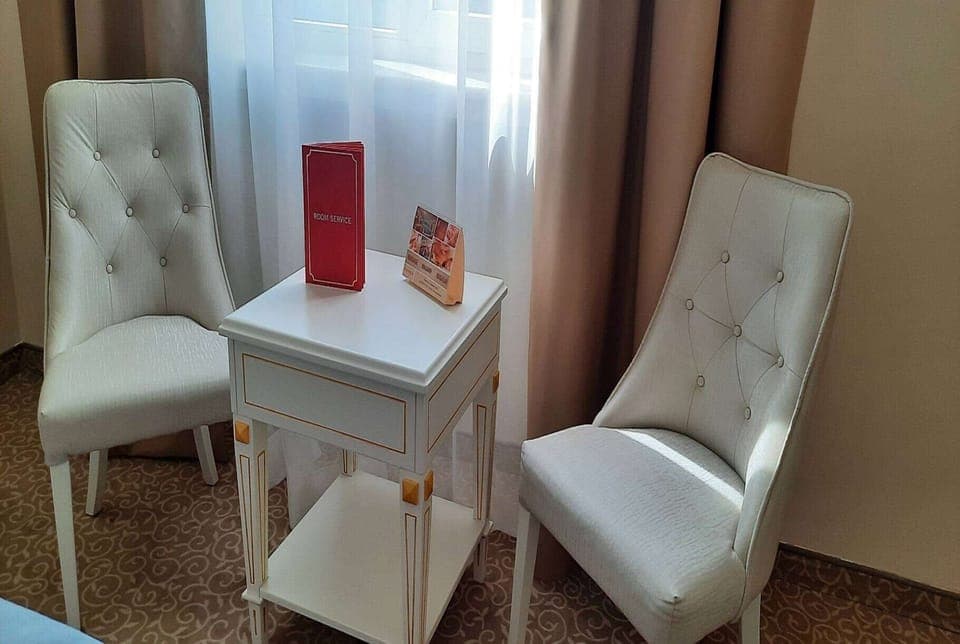 In-room safe, desk, laptop workspace, blackout drapes