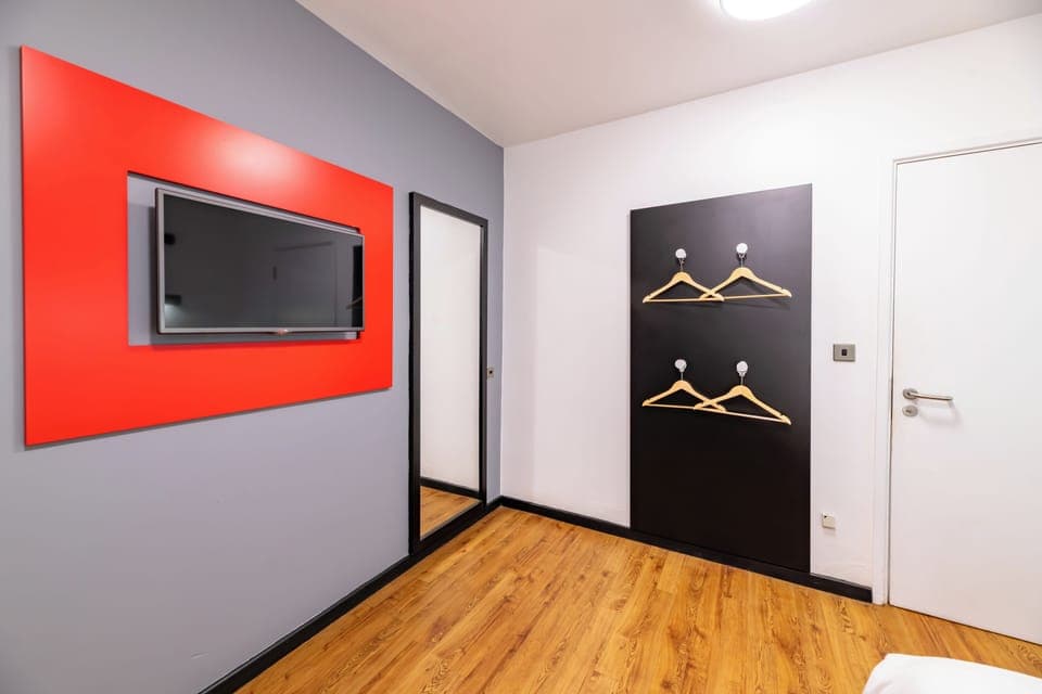 Accessible Double Room without Window | Premium bedding, in-room safe, soundproofing, iron/ironing board