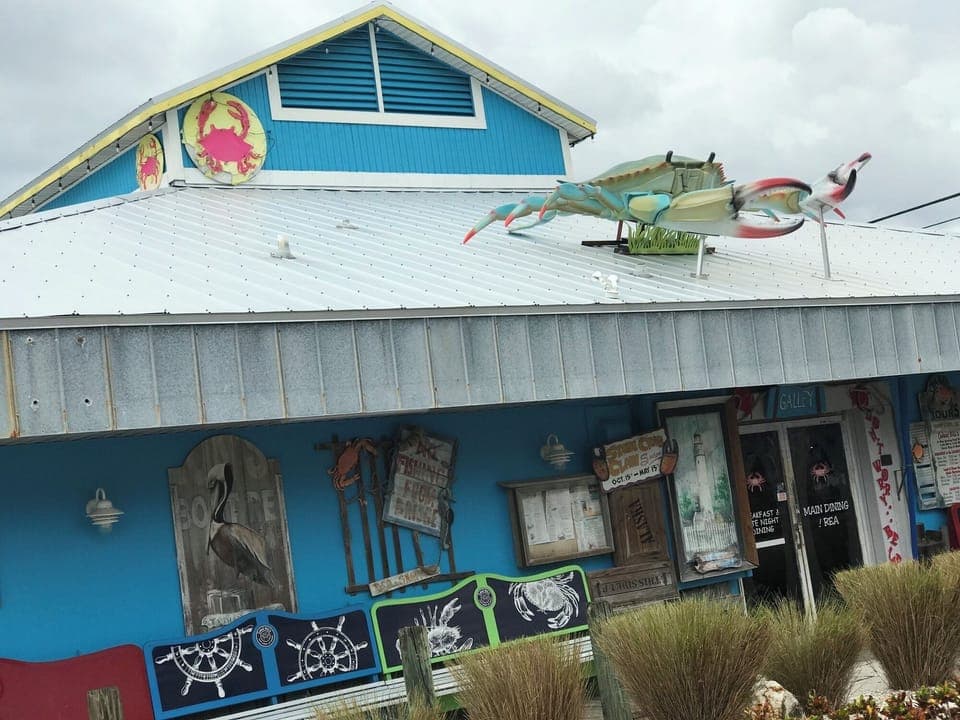 Crabby Bills, excellent fresh caught seafood