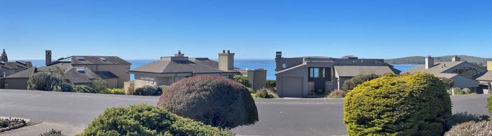 View from the front deck.