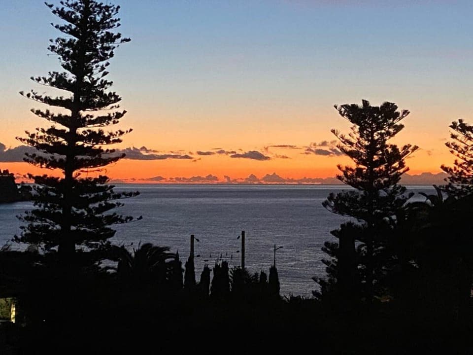 sea ​​view from the villa