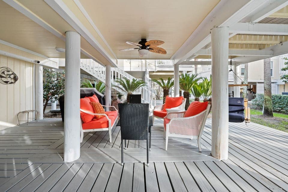 Downstairs Patio