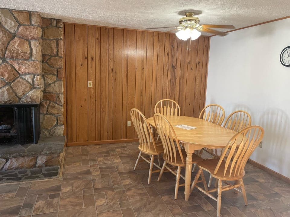 Unit dining room.