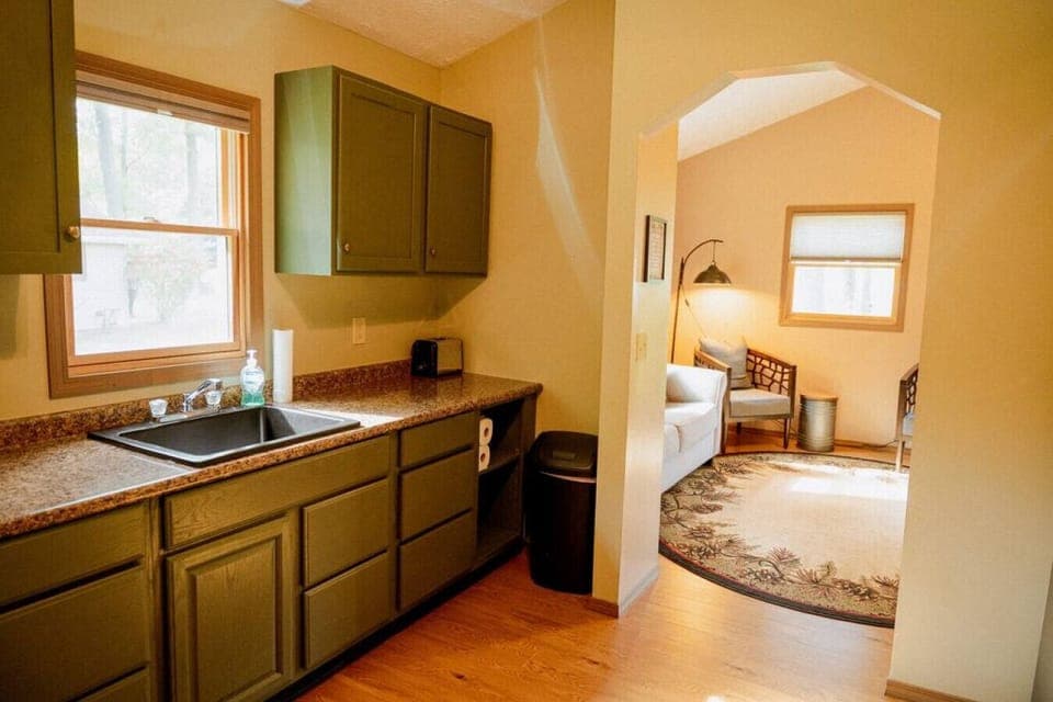 Kitchen - Back Door leads to Back Deck