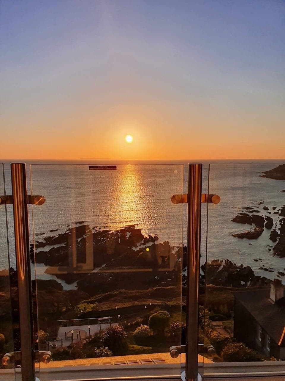 Views from the balcony during sunset - simply beautiful