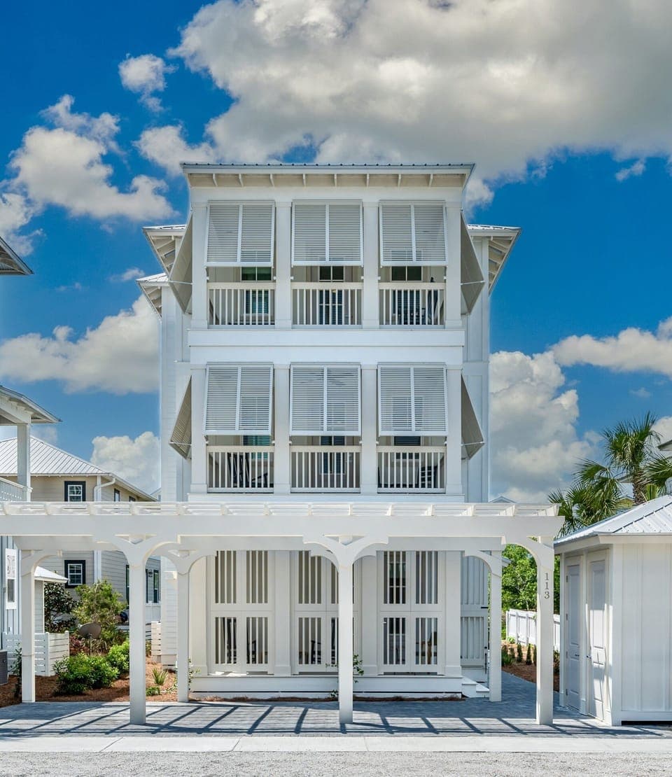 Brand new 4-bedroom house in the heart of Seacrest/Rosemary/Alys 30A Beach 
