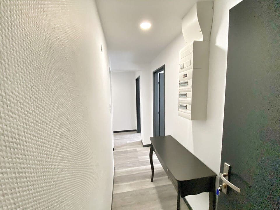 corridor living room