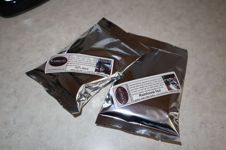 Scribblers & Harbor Perk Coffee 