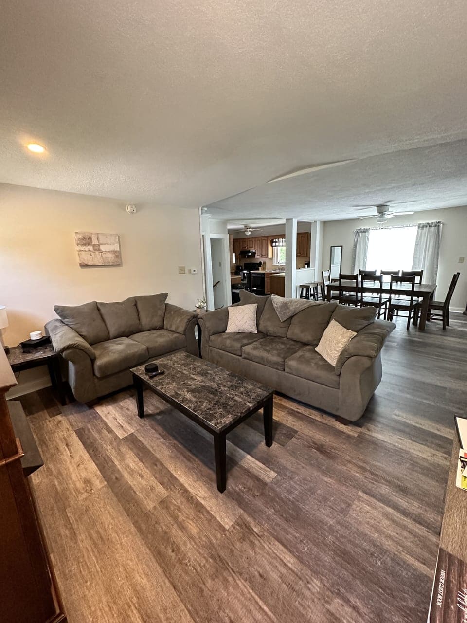 Open Floor Plan Living Room