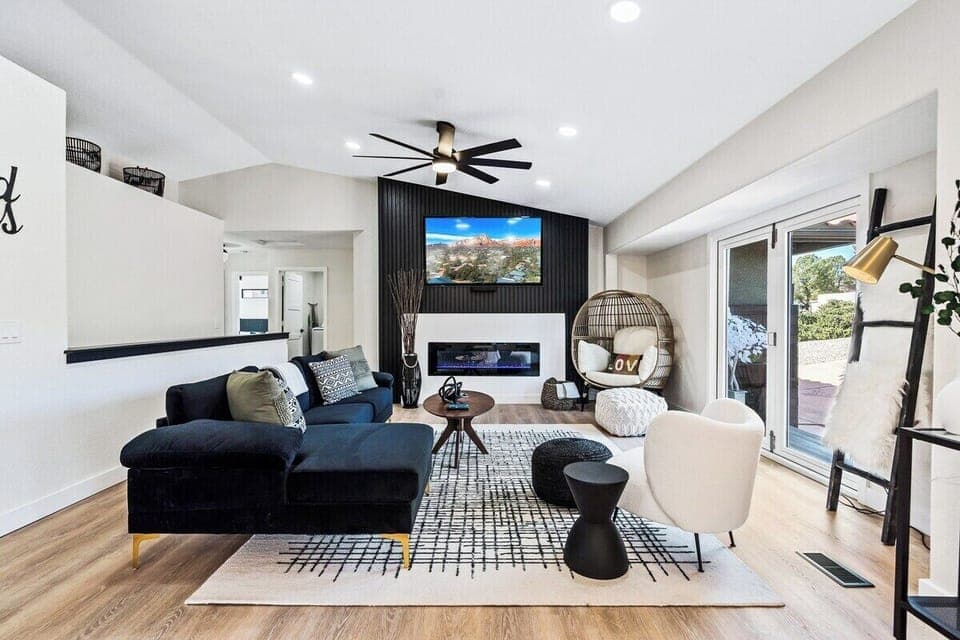 Modern style brings comfort and design together