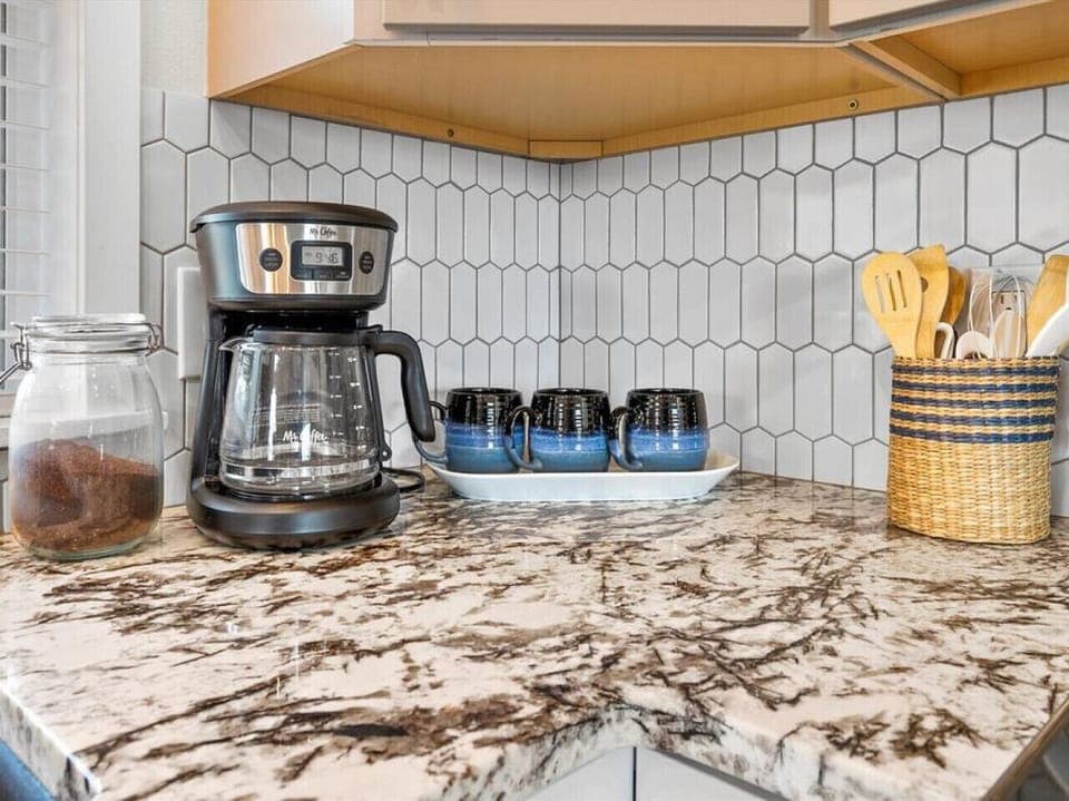 Coffee maker in the kitchen
