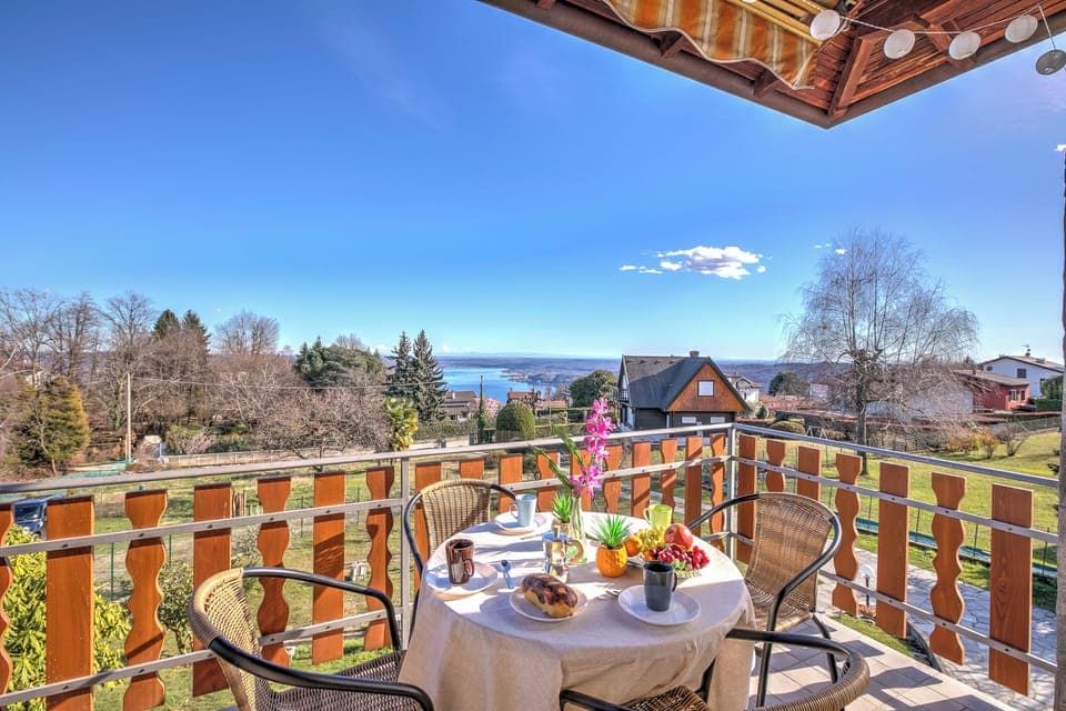 Family Apartment, Multiple Bedrooms, Mountainside (La Perla Bianca Lake View) | Outdoor dining