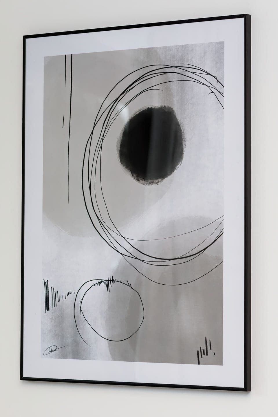 Decorative details in the apartment. 