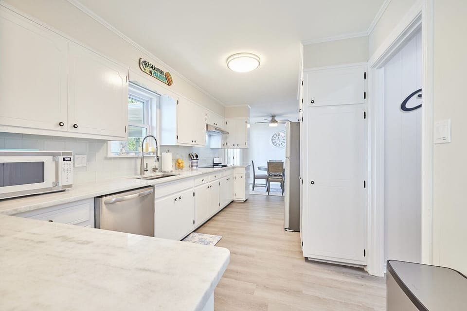 Kitchen on top floor