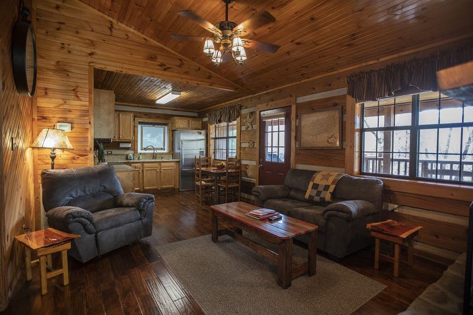 Open Concept Living/Kitchen/ Dining Space