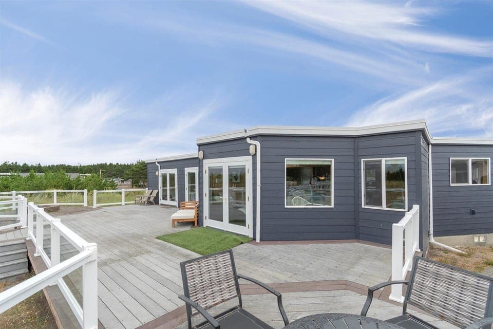 Back Deck with outdoor seating