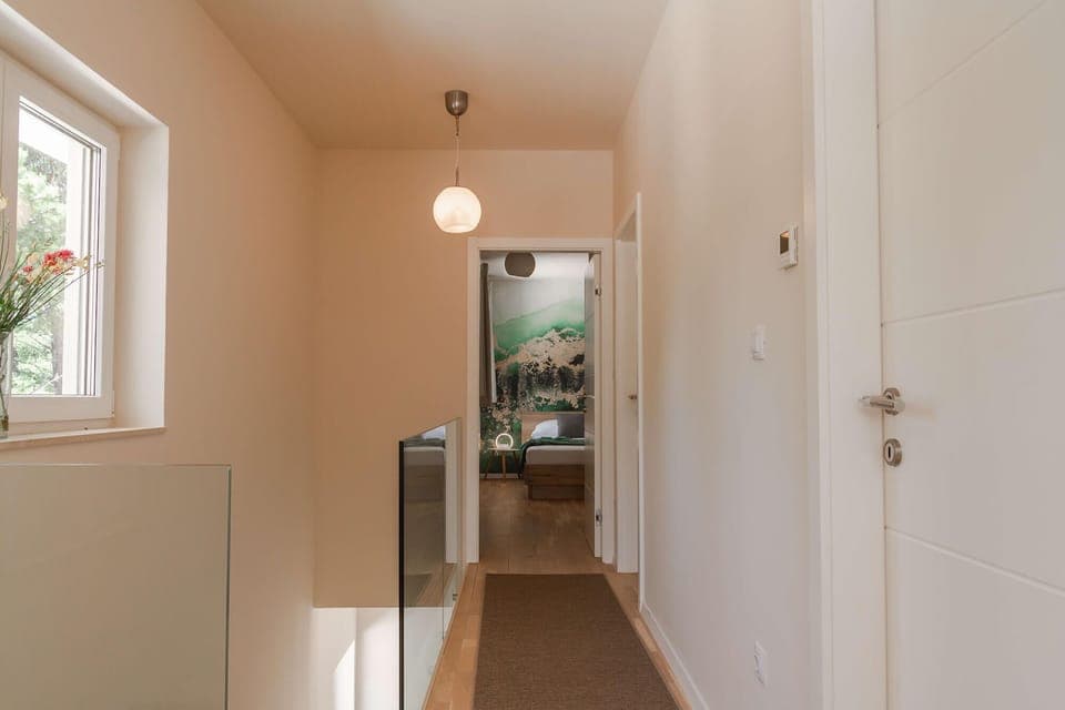 Villa Belpur | The corridor leading to the bedrooms