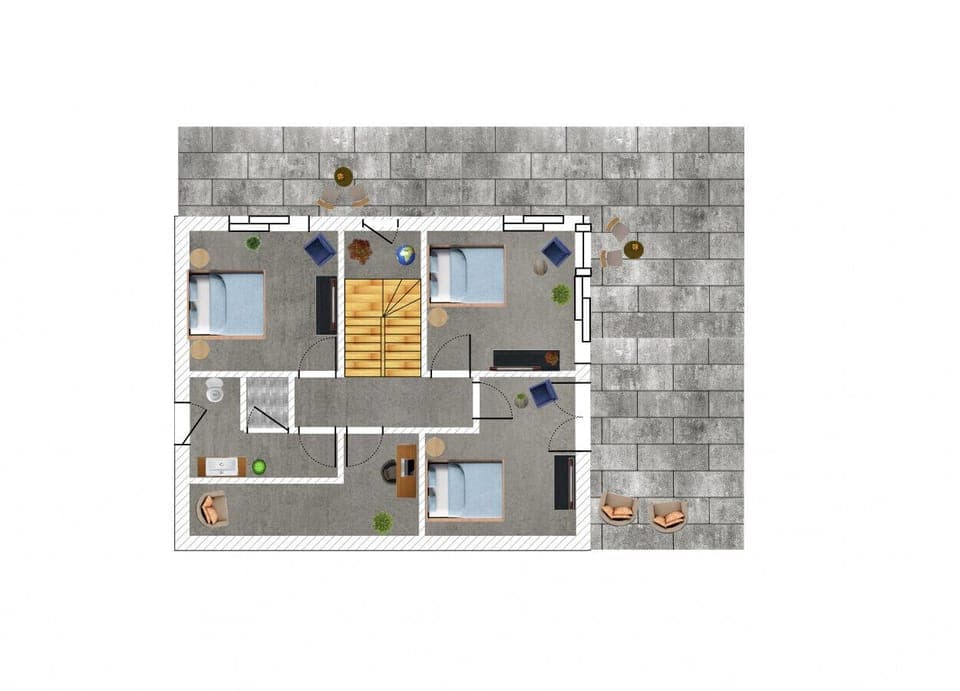 Grundriss 1. Obergeschoss