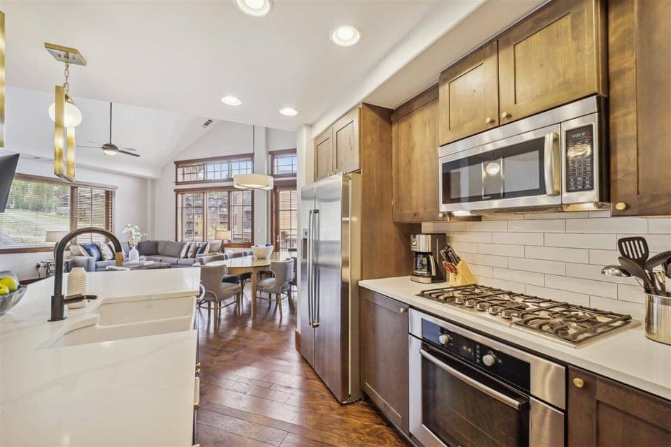 Condo (Breck_One_Ski_Hill_3_Penthouse_8424) | Private kitchen | Dining tables