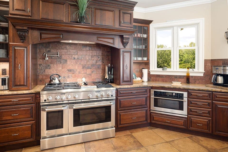 Monogram Six Burner Stove and Double Oven