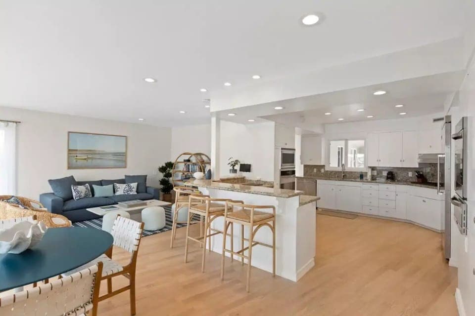 Family Room and Kitchen