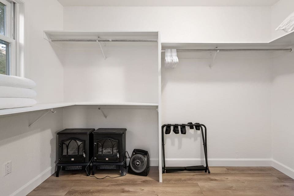 Double Size Master Bedroom Closet