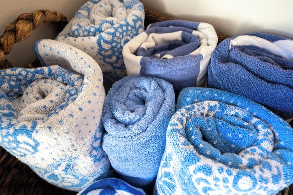Plenty of towels for the pool or the beach.