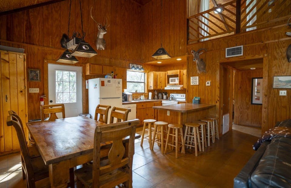 Kitchen and dining view