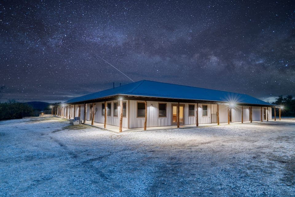 Driveway entrance view